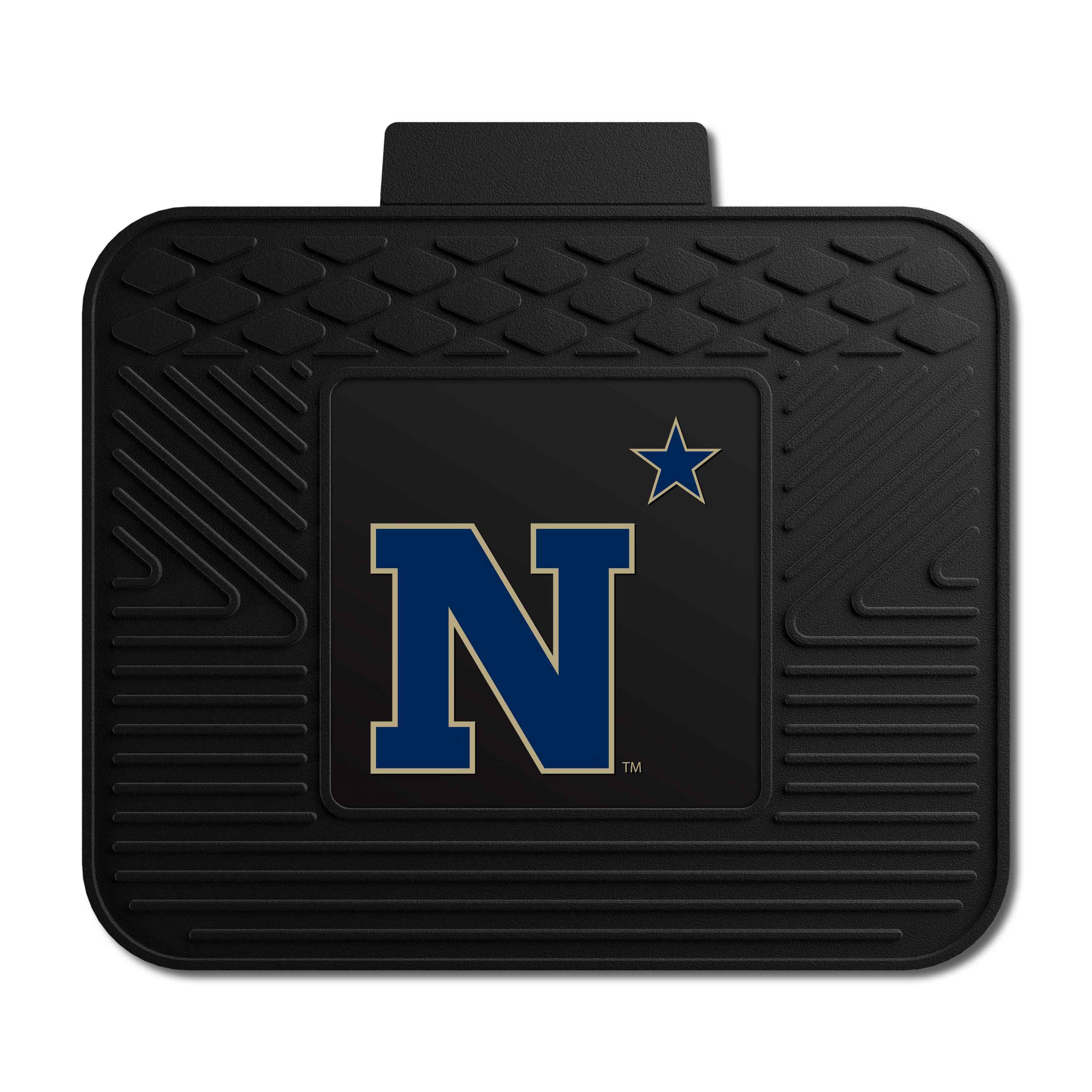 Naval Academy Back Seat Car Utility Mat - 14in. x 17in. - Naval Academy