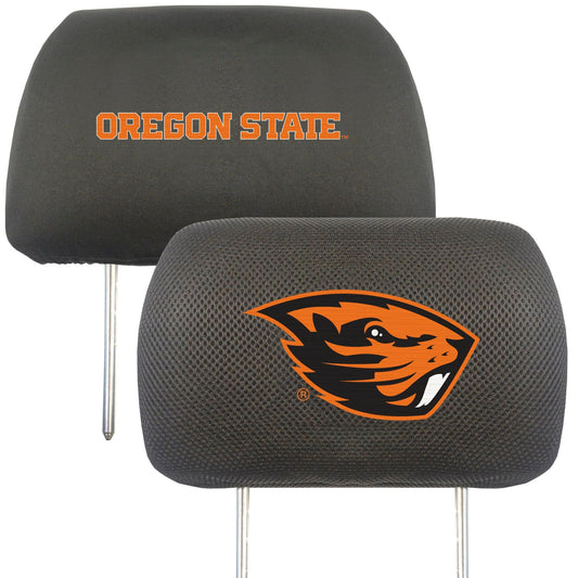 Oregon State Beavers Embroidered Head Rest Cover Set - 2 Pieces - Oregon State