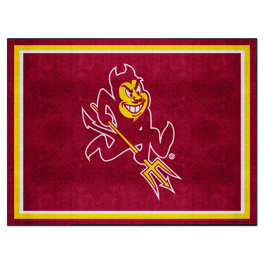 Arizona State Sun Devils 8ft. x 10 ft. Plush Area Rug, Sparky Logo - Arizona State