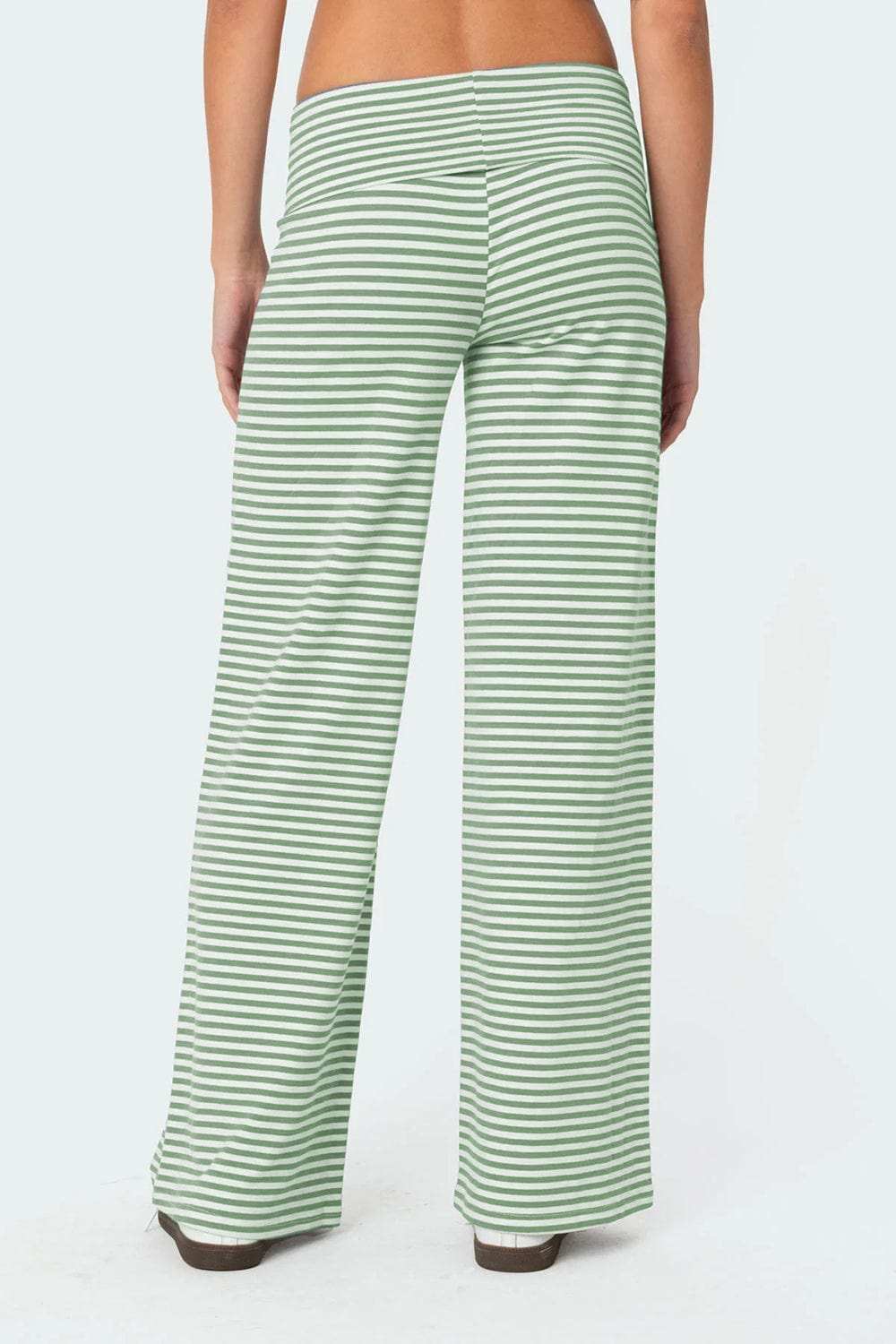 Striped Wide Leg Pants - Trendsi - Flyclothing LLC