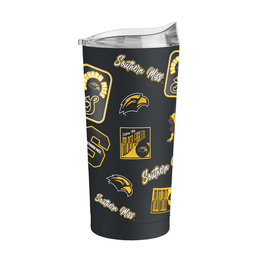 Southern Mississippi 20oz Dreamweave Powder Coat Tumbler - Logo Brands - Flyclothing LLC