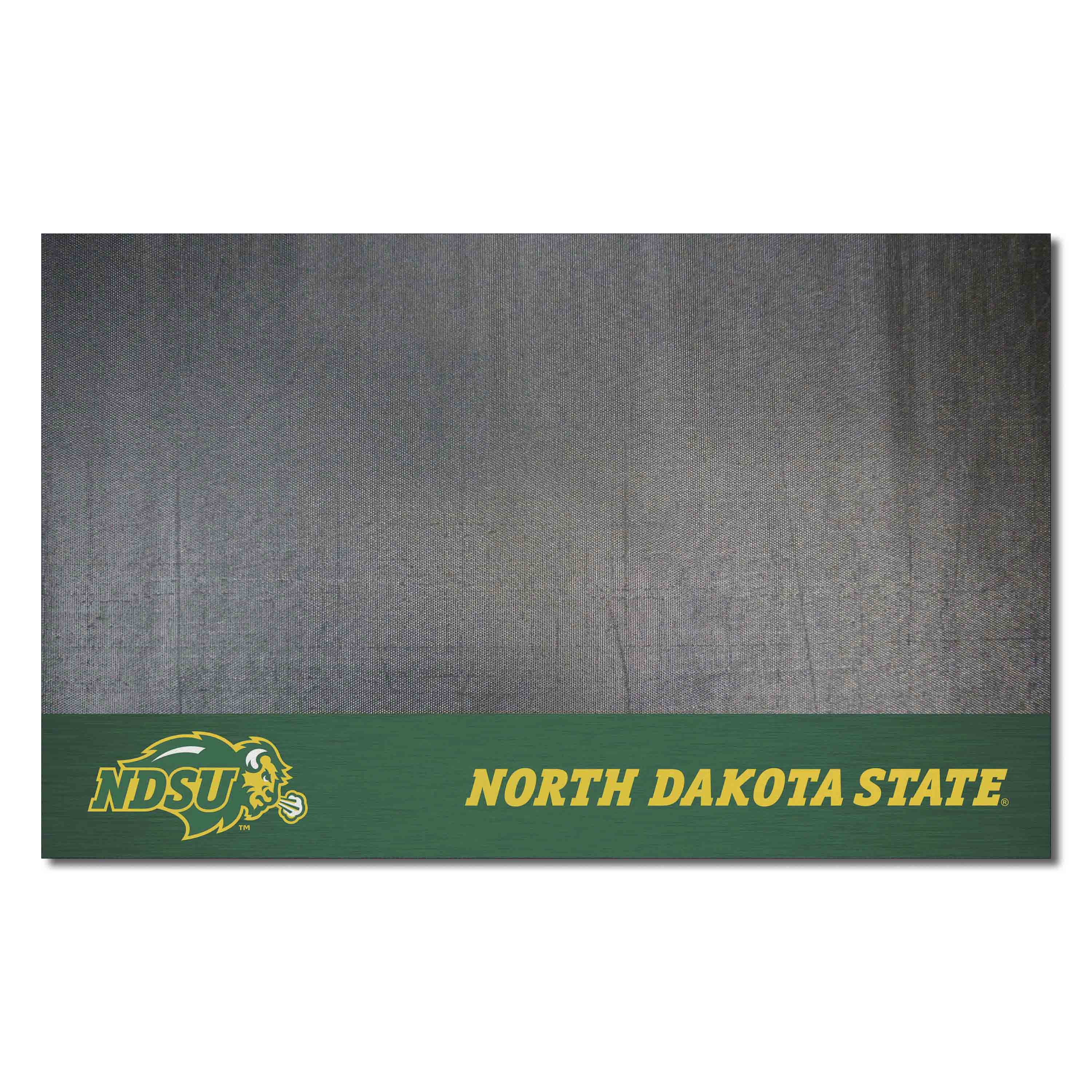 North Dakota State Bison Vinyl Grill Mat - 26in. x 42in. - North Dakota State