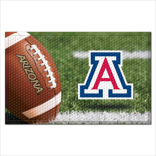 Arizona Wildcats Rubber Scraper Door Mat - Arizona