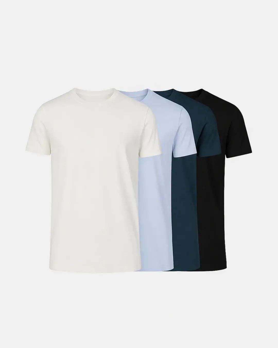 Buki Cinqo Tech Tee 4-Pack - White/French Blue/Blue Night/Black - Buki - Flyclothing LLC