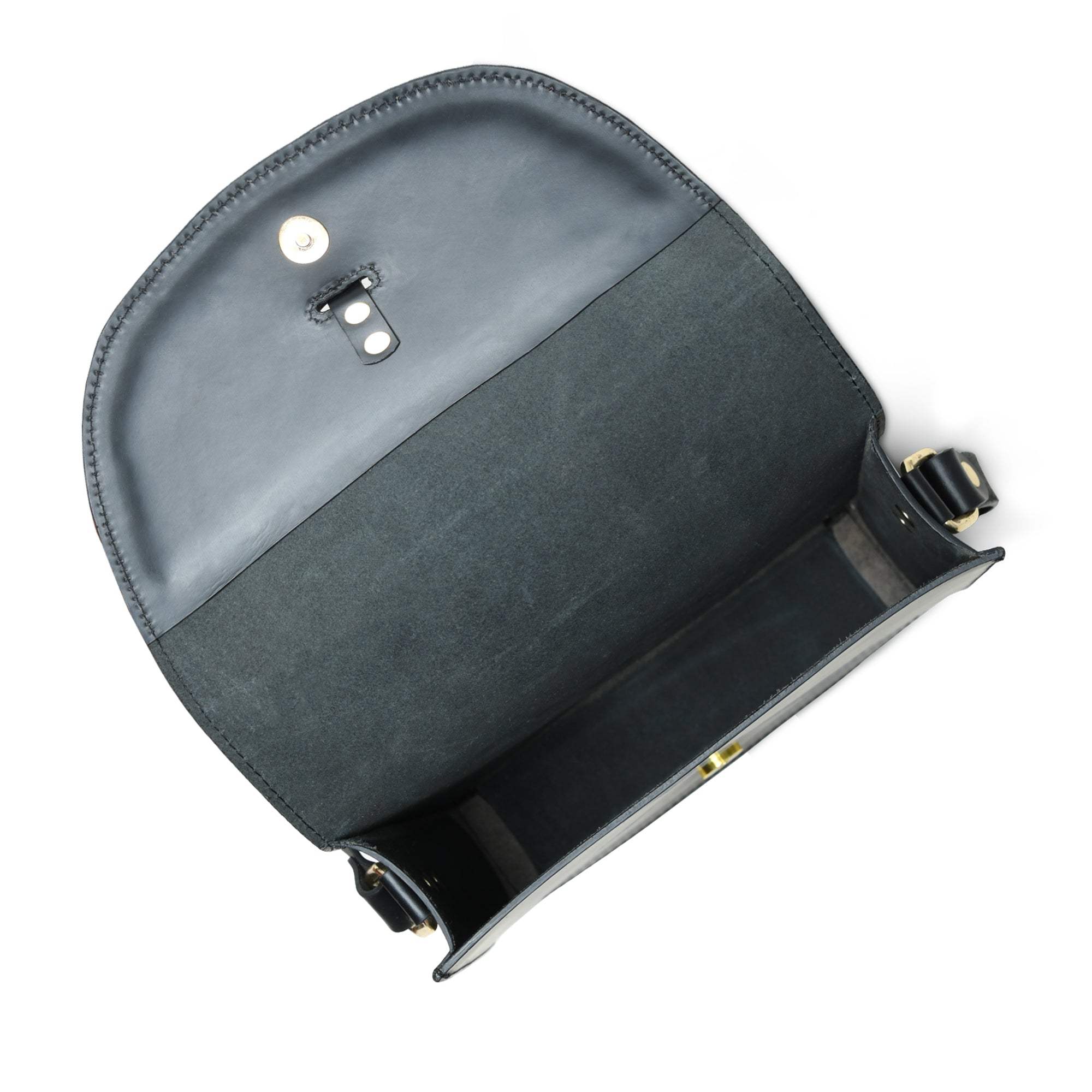 Black Elegance Crossbody Sling Bag - Classy Leather Bags - Flyclothing LLC