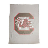South Carolina Oversized Logo Sublimated Sweatshirt Blanket