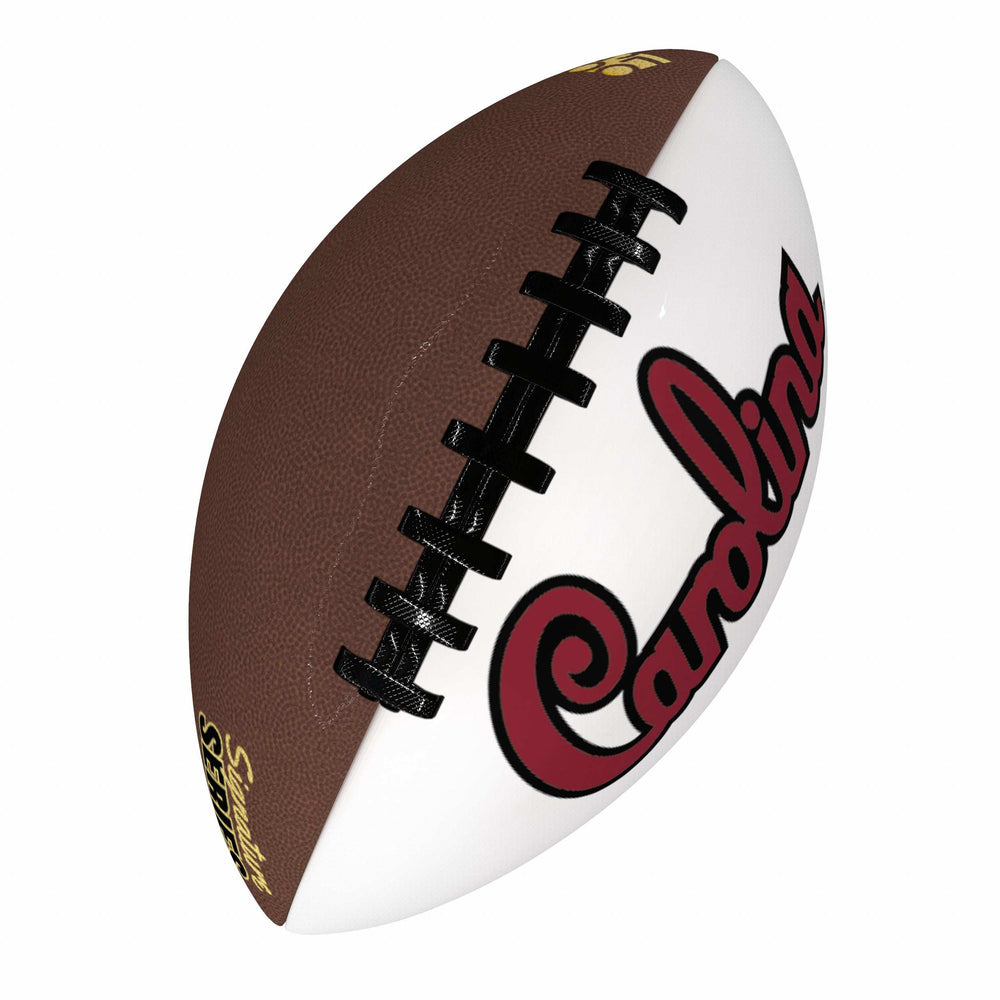 University of South Carolina Black Full Size Autograph Football f/ Carolina Script Logo - Logo Brands - Flyclothing LLC