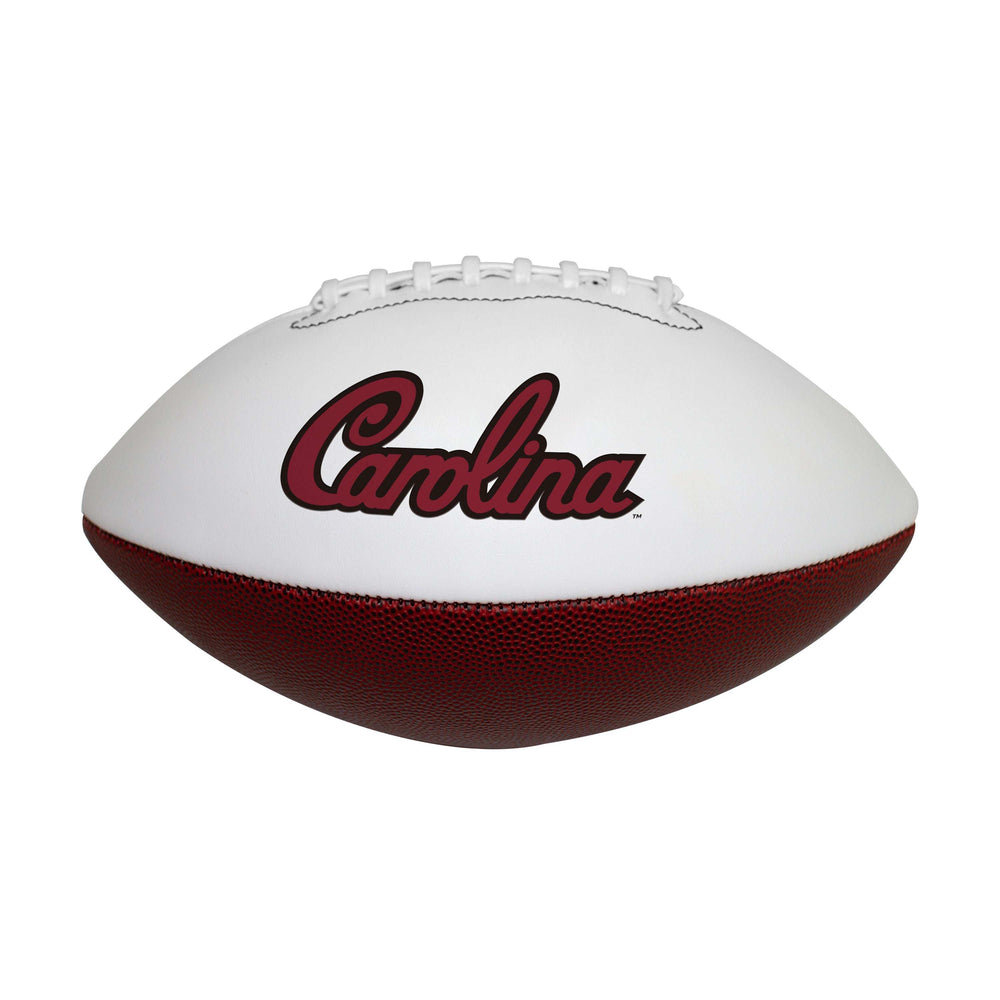 University of South Carolina Black Full Size Autograph Football f/ Carolina Script Logo - Logo Brands - Flyclothing LLC