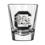 South Carolina Black 2oz Gameday Shot Glass