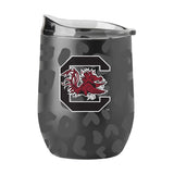 South Carolina Leopard 16oz Black Powdercoat Curved Beverage