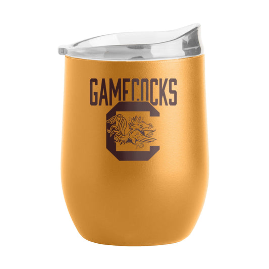 South Carolina 16oz Huddle Powder Coat Curved Beverage - Logo Brands - Flyclothing LLC
