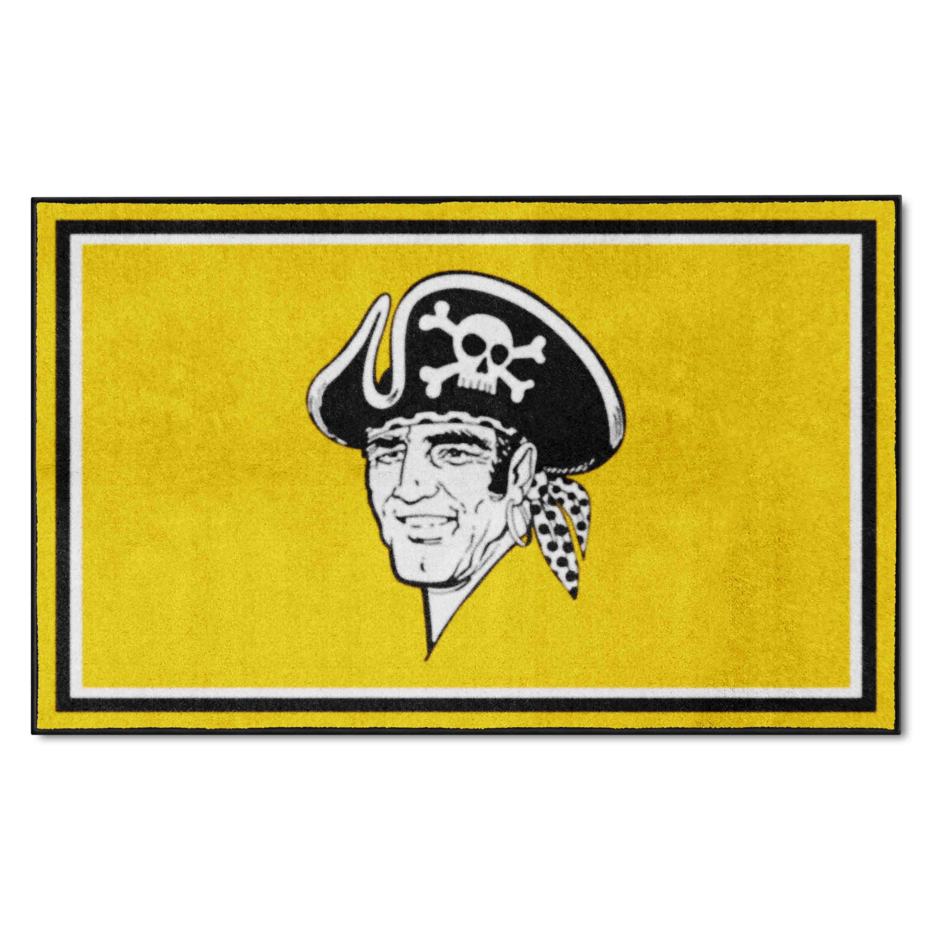 Pittsburgh Pirates 4ft. x 6ft. Plush Area Rug1977 - Pittsburgh Pirates