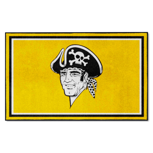 Pittsburgh Pirates 4ft. x 6ft. Plush Area Rug1977 - Pittsburgh Pirates