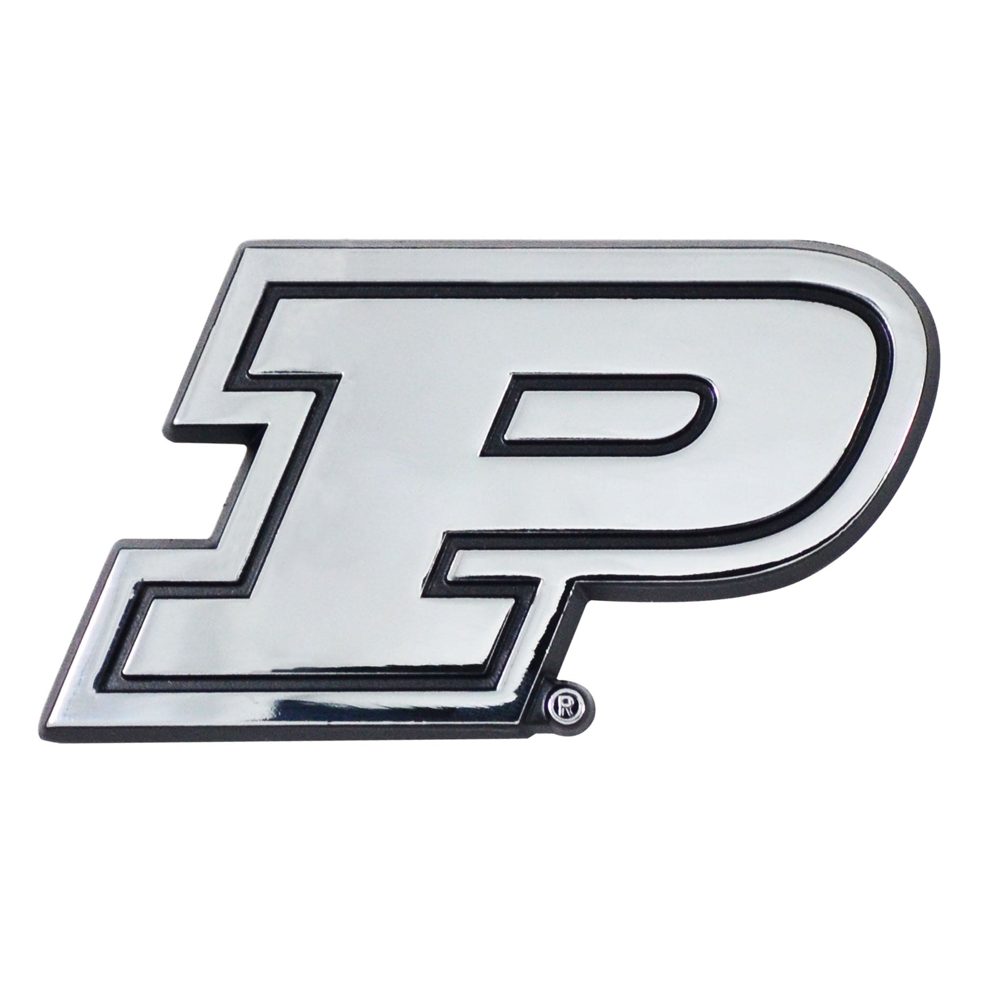 Purdue Boilermakers 3D Chrome Metal Emblem - Purdue