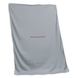 Souther Illinois Gray Screened Sweatshirt Blanket