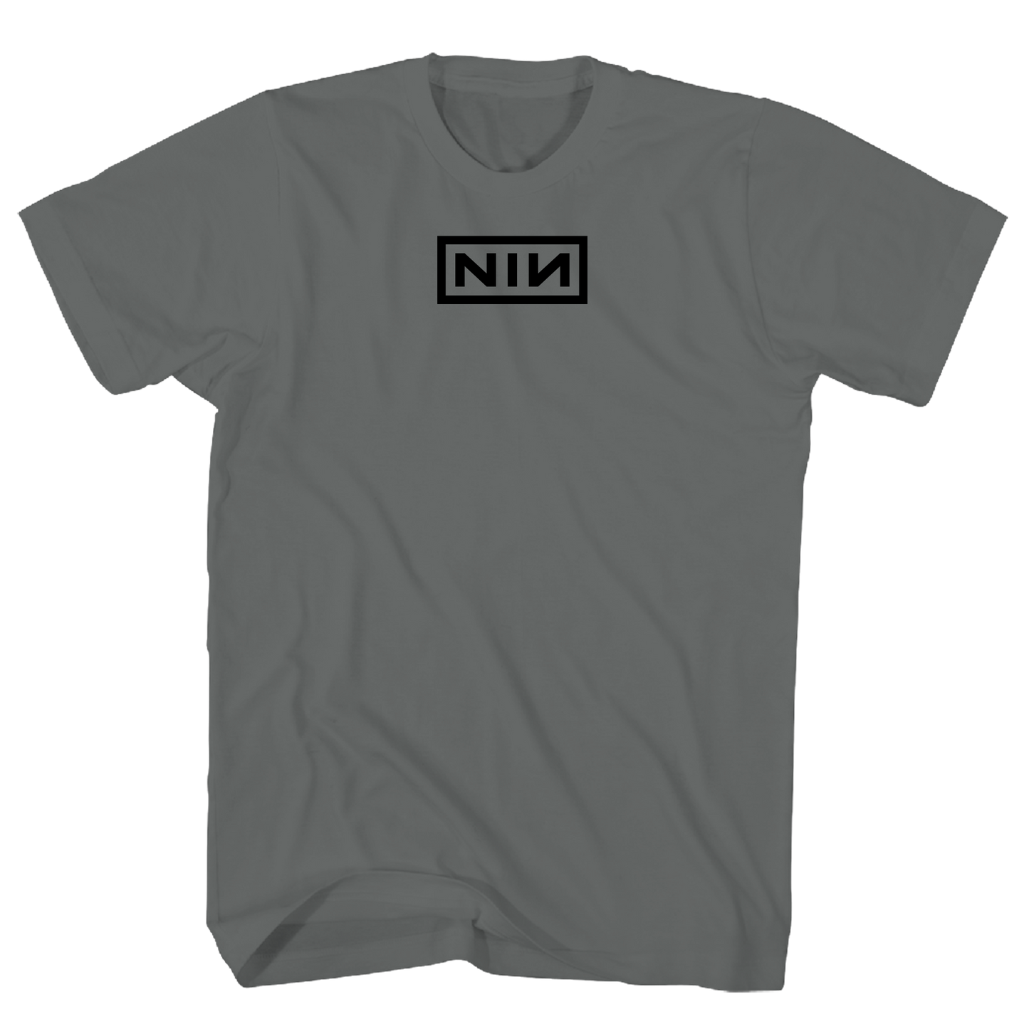NINE INCH NAILS HIGH DENSITY LOGO CHARCOAL T-SHIRT