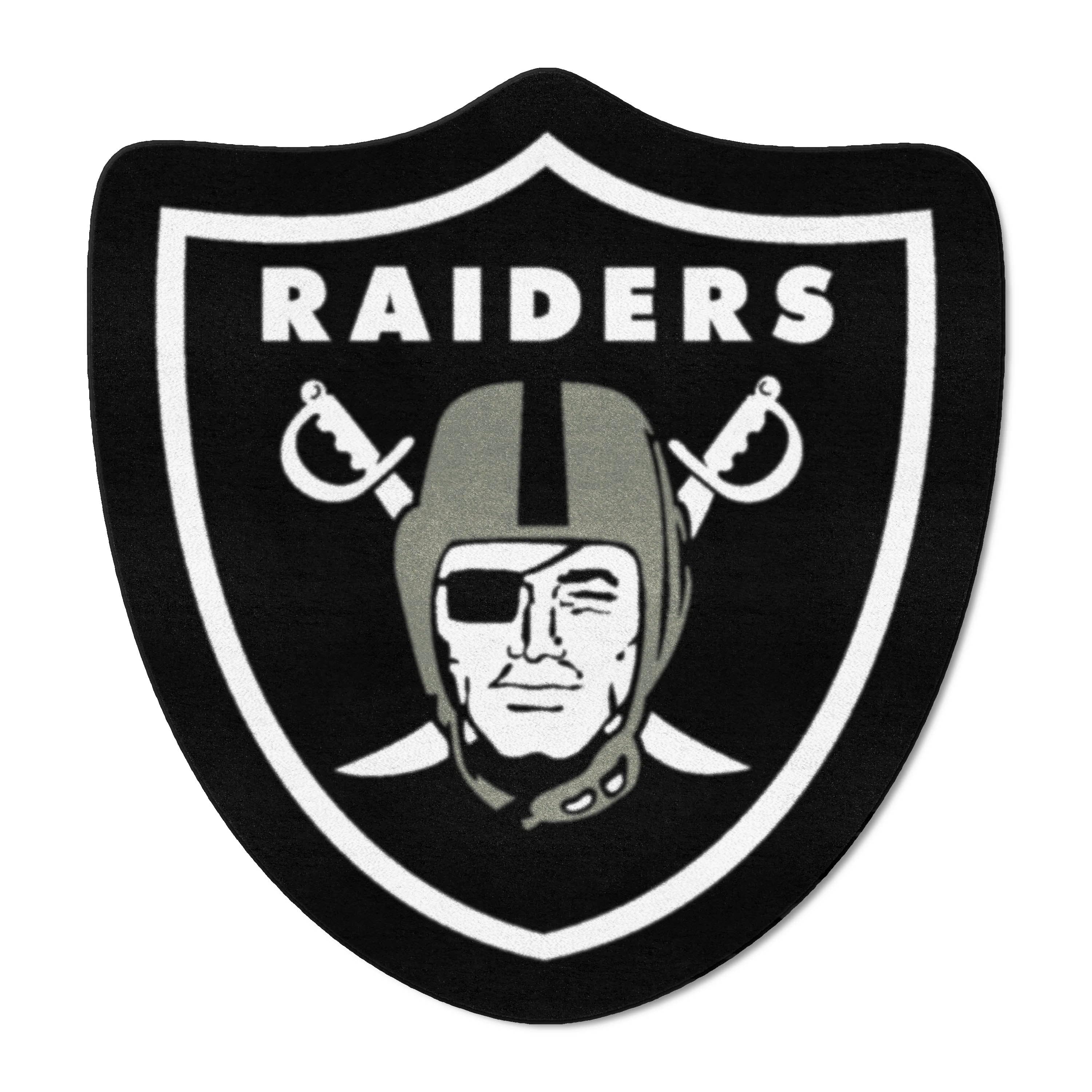 Las Vegas Raiders Mascot Rug - Las Vegas Raiders