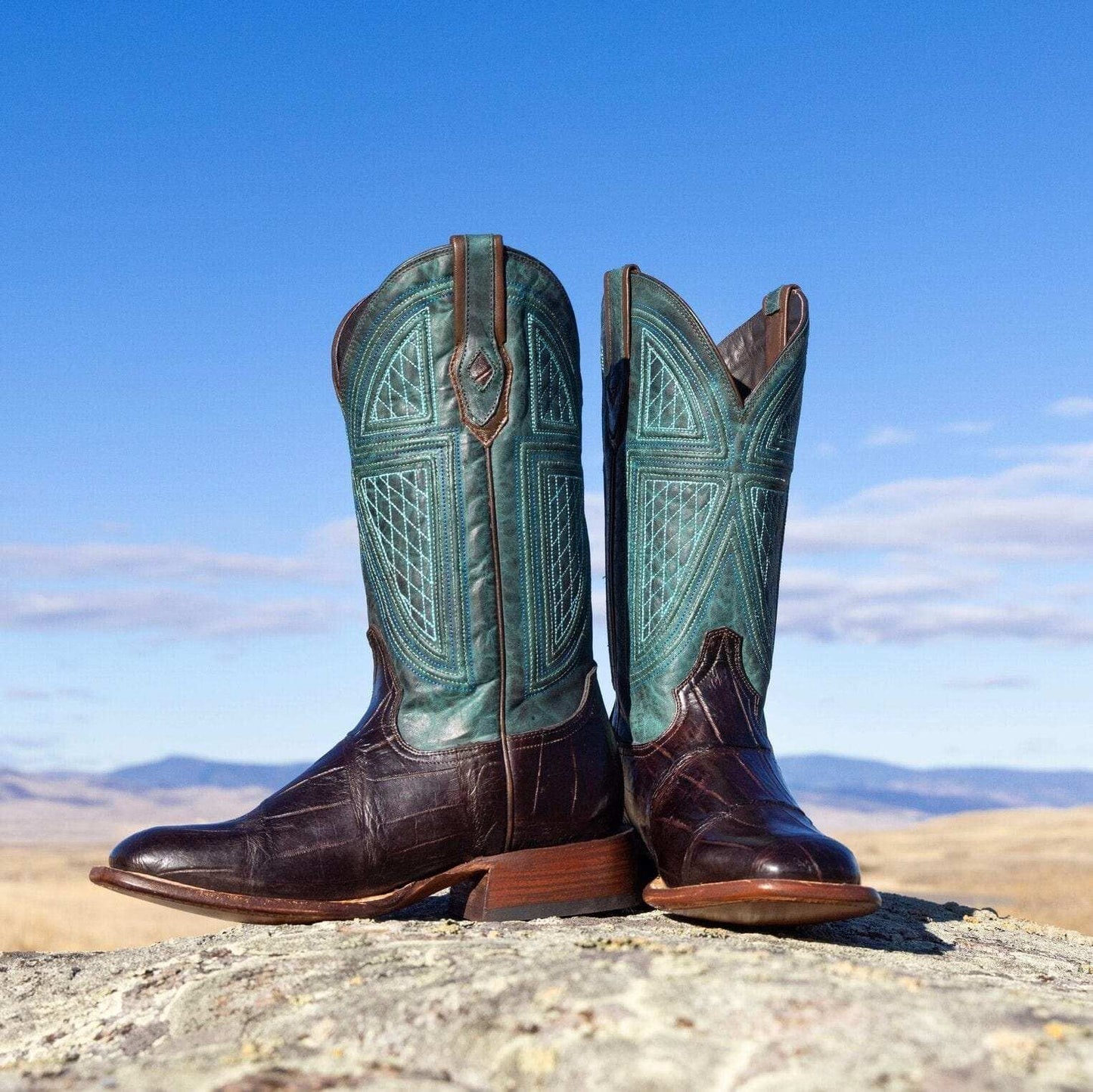 Stetson Big Horn Tobacco Alligator Cowboy Boot - Stetson - Flyclothing LLC