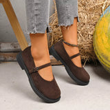 Round Toe Slip-Ons - Trendsi - Flyclothing LLC