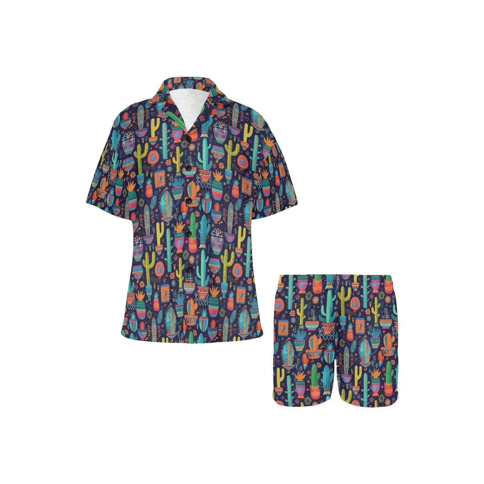 Baha Ranch Crazy Cactus Lady Women's Western Pajama Set