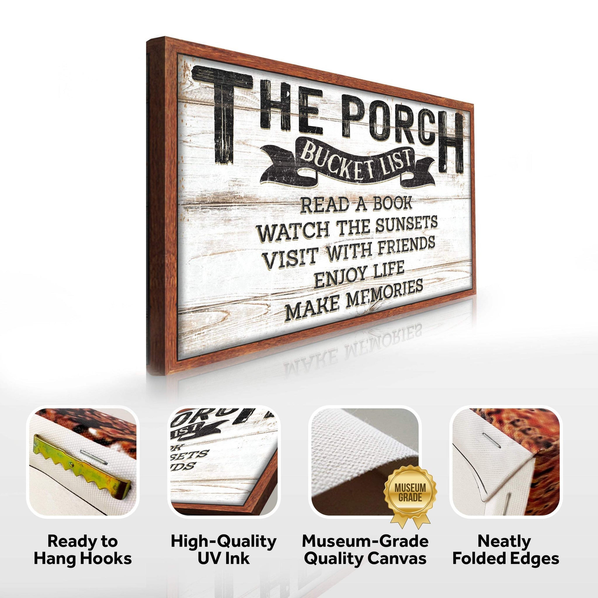 The Porch Bucket Sign - Tailored Canvases - Flyclothing LLC