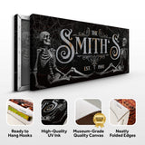 Gothic Family Sign VI - Tailored Canvases - Flyclothing LLC