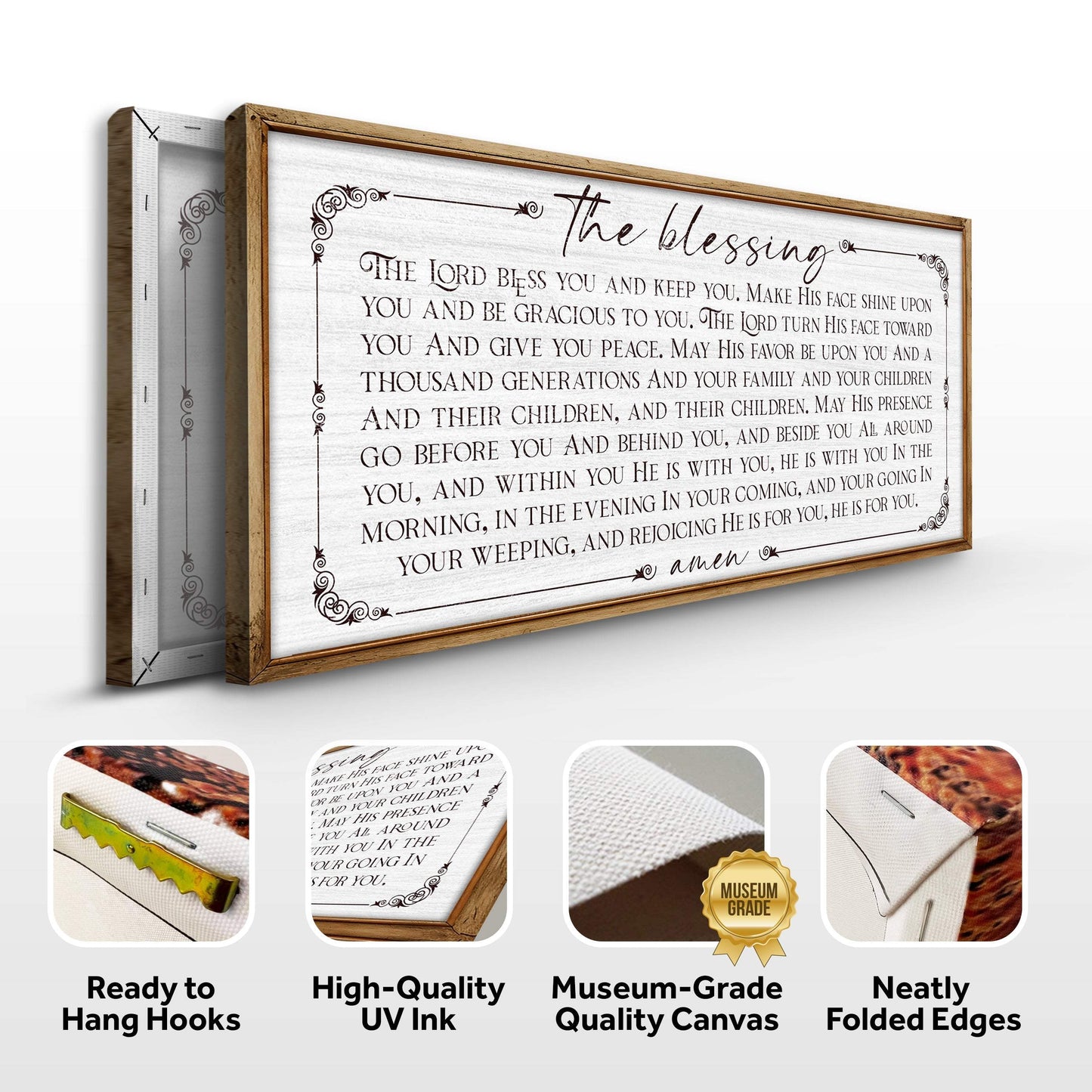 The Blessing Faith Sign - Tailored Canvases - Flyclothing LLC