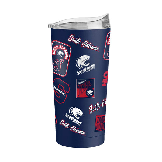 South Alabama 20oz Dreamweave Powder Coat Tumbler - Logo Brands - Flyclothing LLC