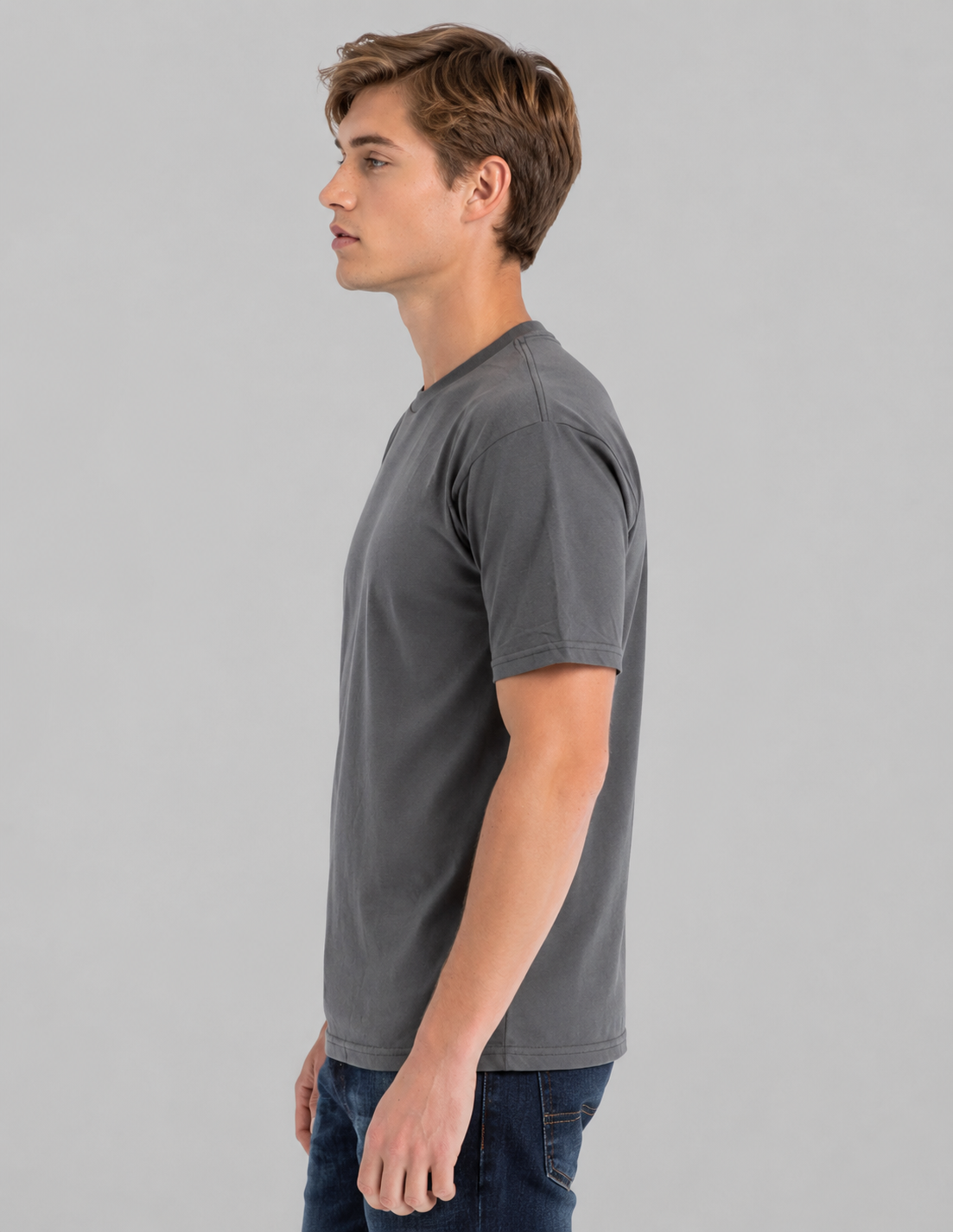 Retro Ring-Spun Crew Neck T-Shirt 2100 - SpectraUSA - Flyclothing LLC