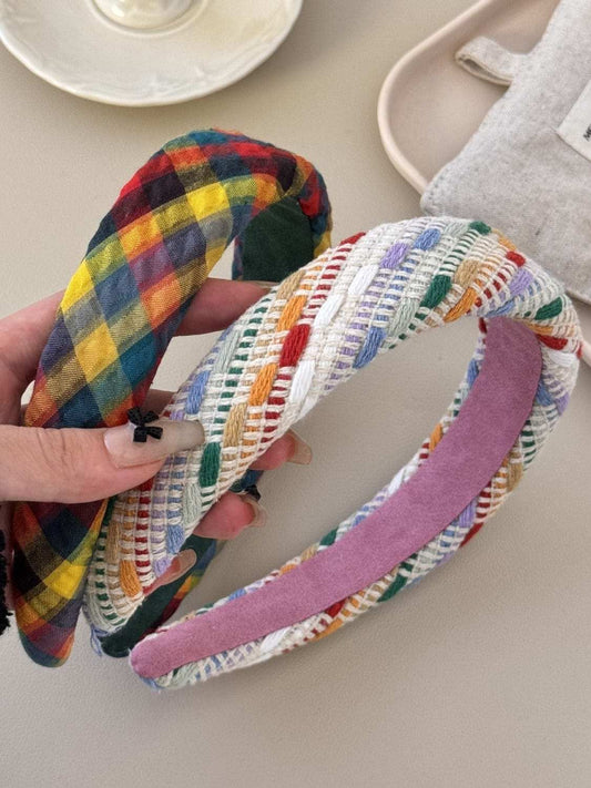 Colorful Polyester Hair Headband - Trendsi - Flyclothing LLC