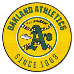 Oakland Athletics Roundel Rug - 27in. Diameter1981 - Oakland Athletics