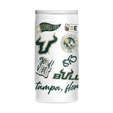 South Florida 12oz Native Powdercoat SlimCan Coolie