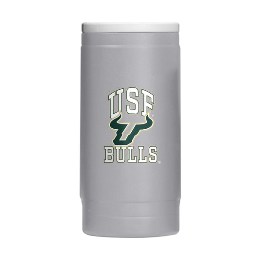 South Florida 12oz Athletic Powdercoat SlimCan Coolie - Logo Brands - Flyclothing LLC