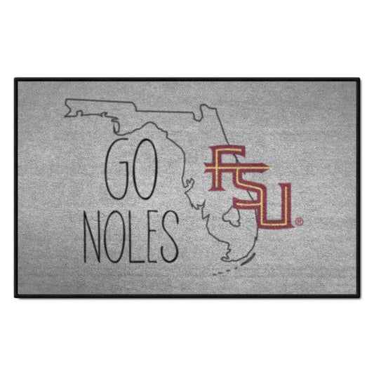 Florida State Seminoles Southern Style Starter Mat Accent Rug - 19in. x 30in. - Florida State