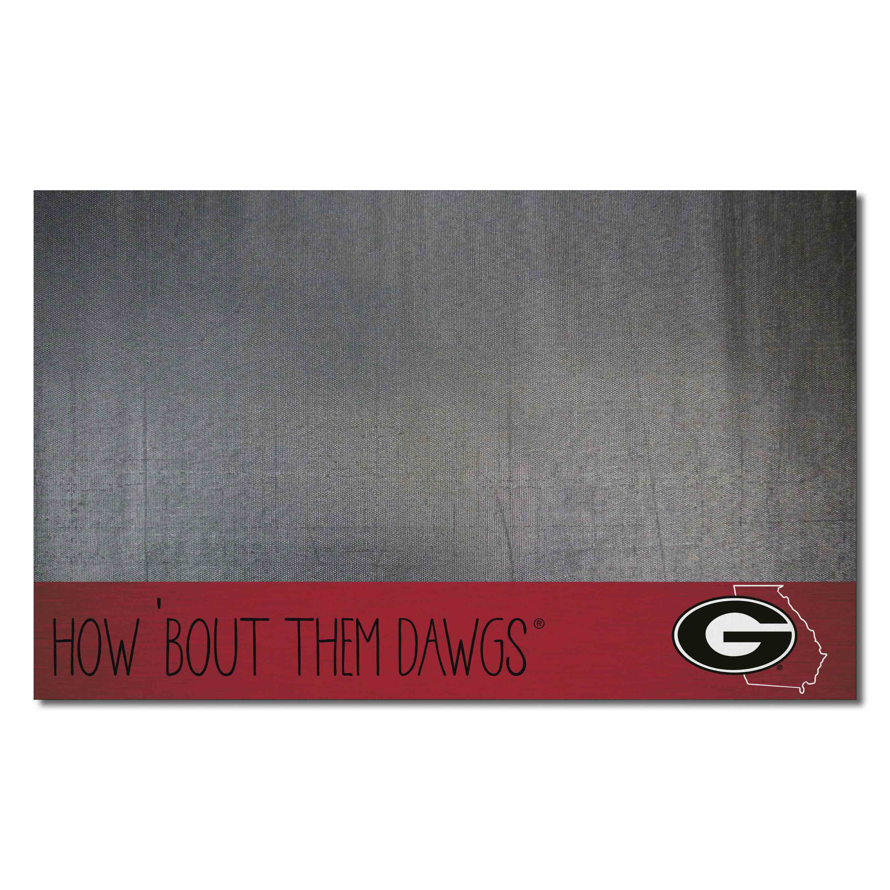 Georgia Bulldogs Southern Style Vinyl Grill Mat - 26in. x 42in. - Georgia