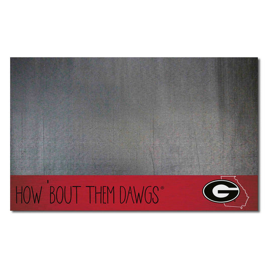 Georgia Bulldogs Southern Style Vinyl Grill Mat - 26in. x 42in. - Georgia