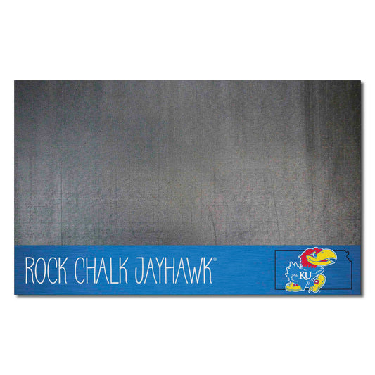 Kansas Jayhawks Southern Style Vinyl Grill Mat - 26in. x 42in. - Kansas