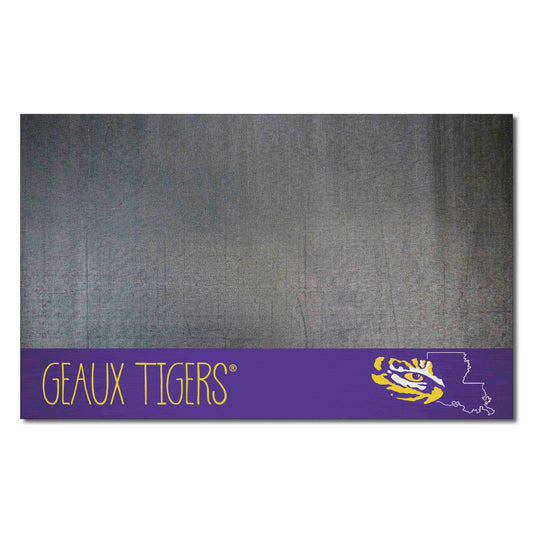 LSU Tigers Southern Style Vinyl Grill Mat - 26in. x 42in. - LSU