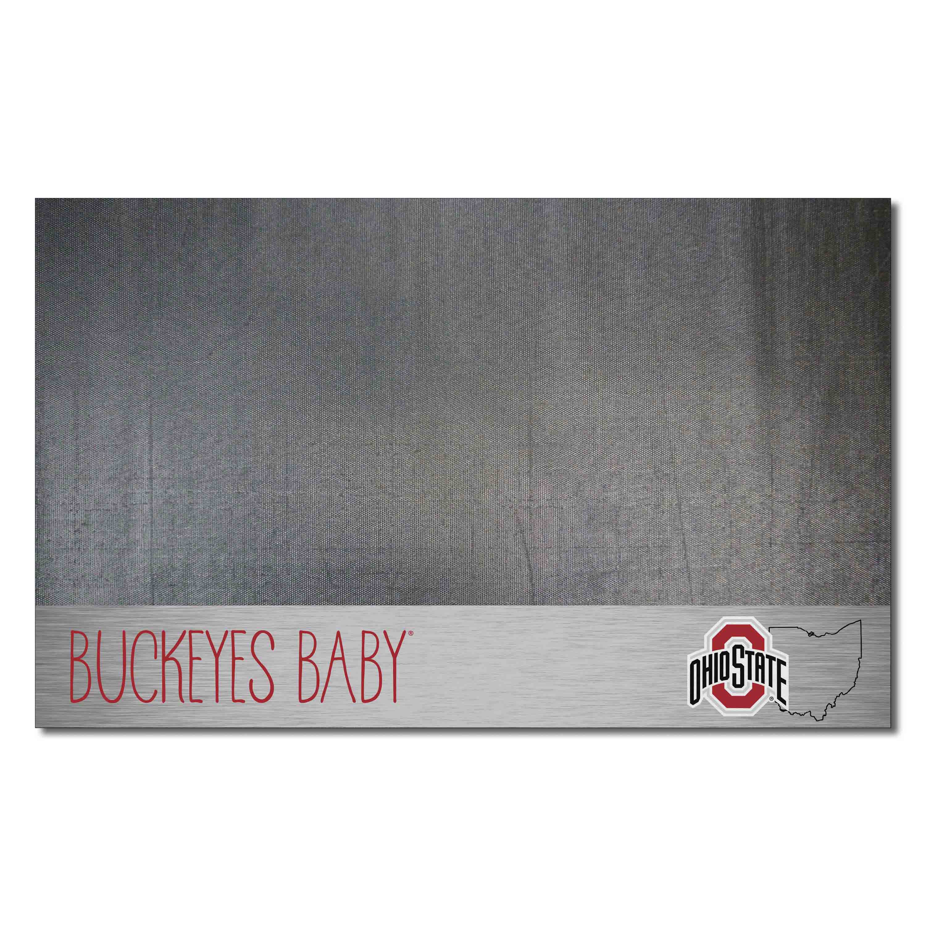 Ohio State Buckeyes Southern Style Vinyl Grill Mat - 26in. x 42in. - Ohio State