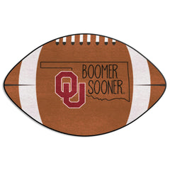 Oklahoma Sooners Southern Style Football Rug - 20.5in. x 32.5in. - Oklahoma
