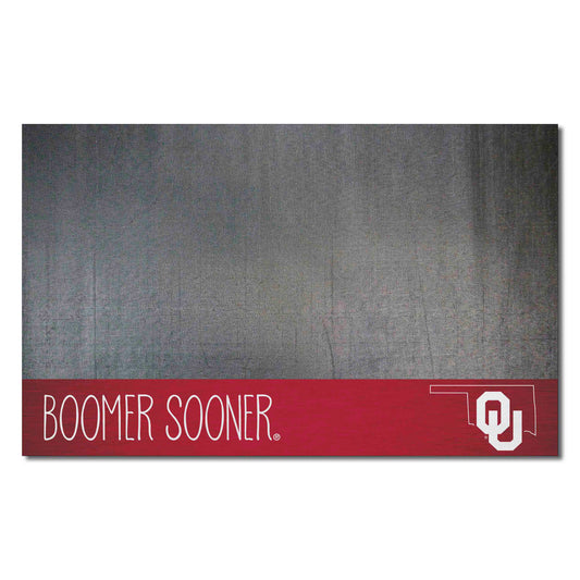 Oklahoma Sooners Southern Style Vinyl Grill Mat - 26in. x 42in. - Oklahoma