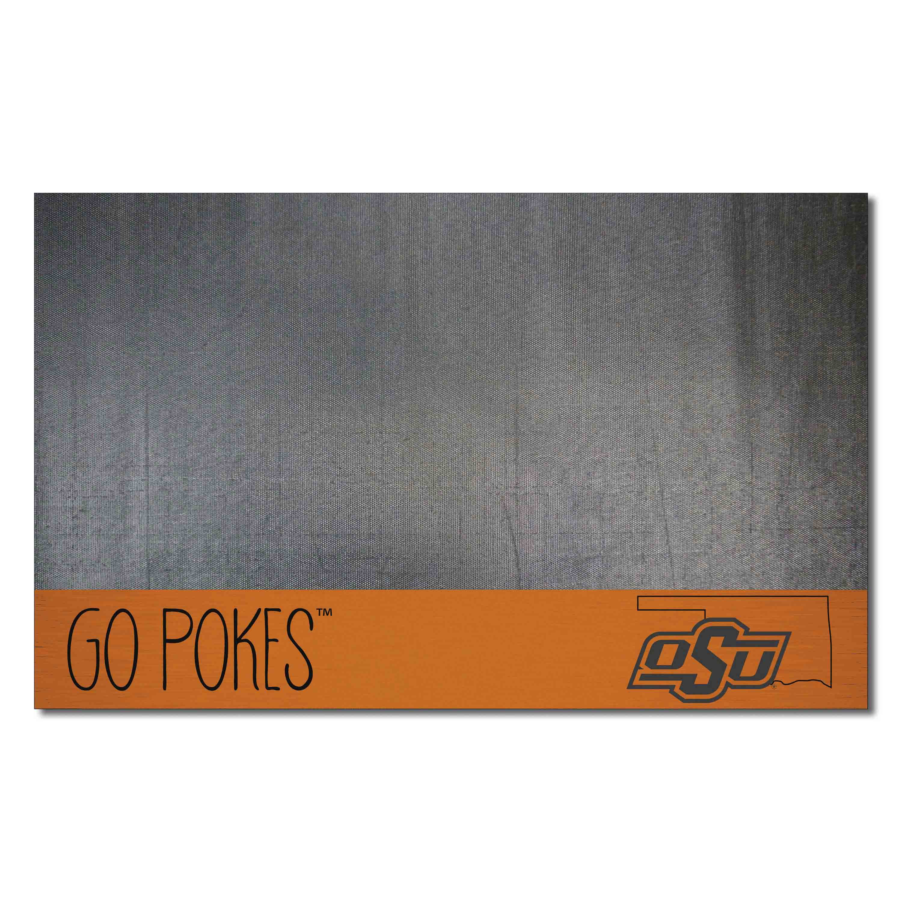 Oklahoma State Cowboys Southern Style Vinyl Grill Mat - 26in. x 42in. - Oklahoma State