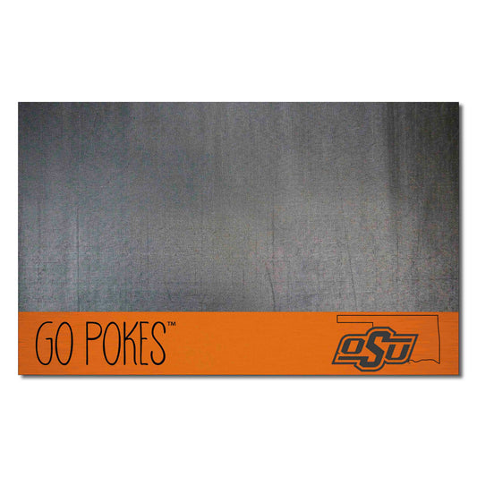 Oklahoma State Cowboys Southern Style Vinyl Grill Mat - 26in. x 42in. - Oklahoma State