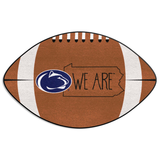 Penn State Nittany Lions Southern Style Football Rug - 20.5in. x 32.5in. - Penn State