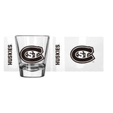 St Cloud State 2oz Gameday Shot Glass