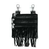 Sleek Cowhide Women’s Clip on Bag - Unik Just for Bikers - Flyclothing LLC