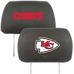 Kansas City Chiefs Embroidered Head Rest Cover Set - 2 Pieces - Kansas City Chiefs