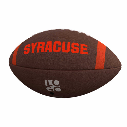 Syracuse Team Stripe Official-Size Composite Football - Logo Brands - Flyclothing LLC