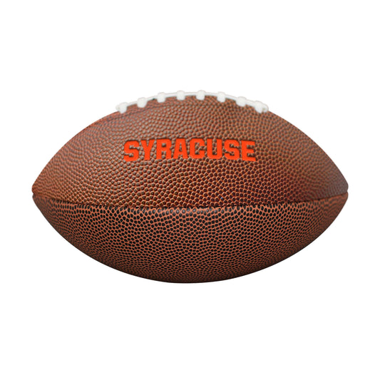 Syracuse Mini Size Composite Football - Logo Brands - Flyclothing LLC