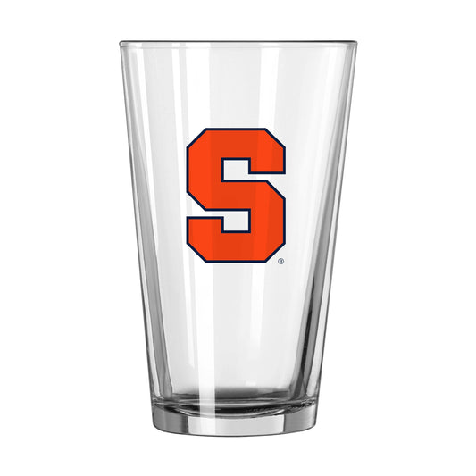 Syracuse 16oz Overtime Pint Glass - Logo Brands - Flyclothing LLC